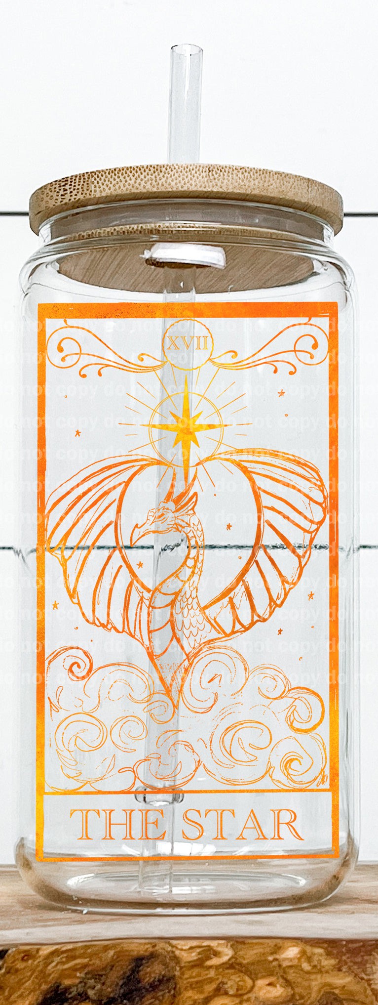 The Star Gold Tarot Card