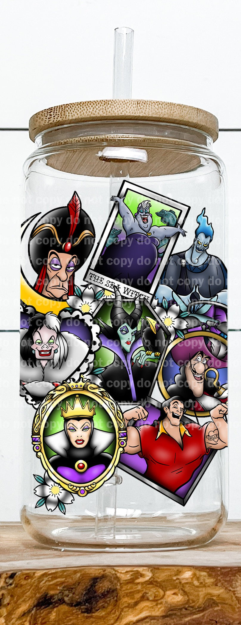 Villain Characters Decal 3.6 x 4.5