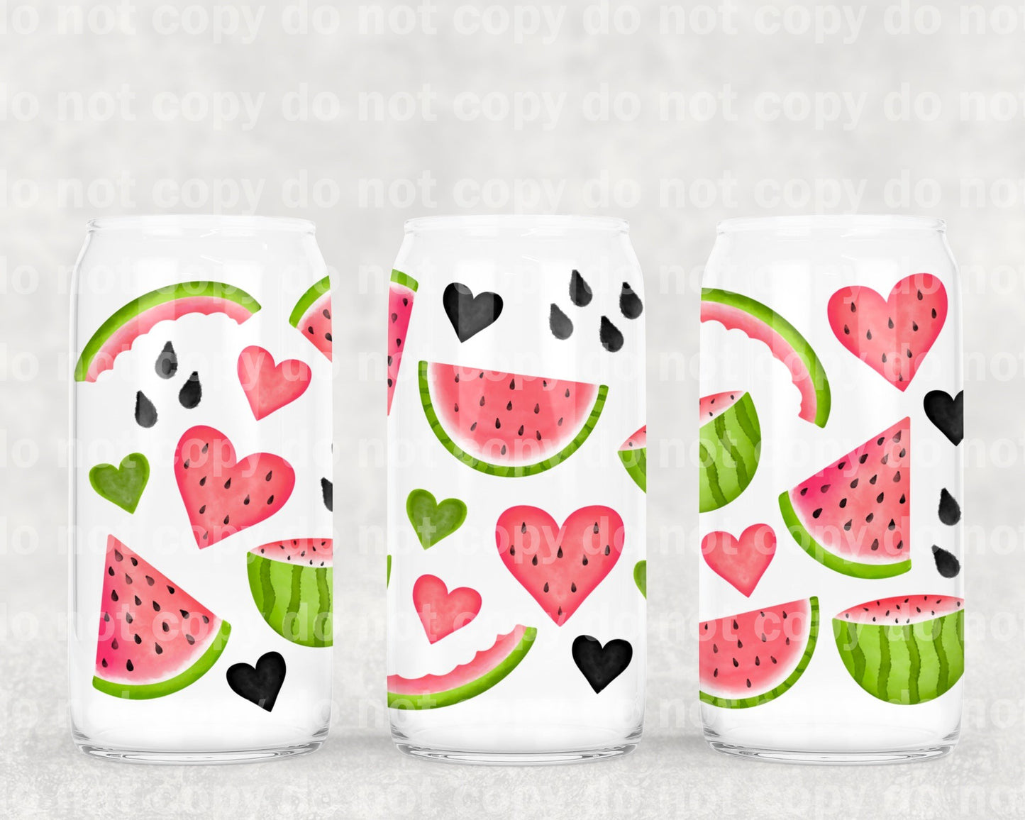 Watermelon Cuts 16oz Cup Wrap