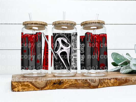 What's Your Favorite Scary Book 16oz Cup Wrap