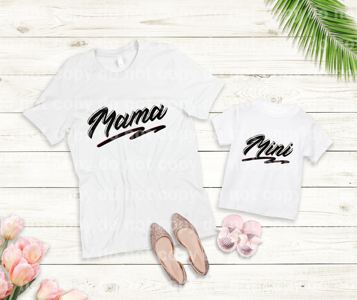 Tipografía Mama Distressed Impresión por sublimación