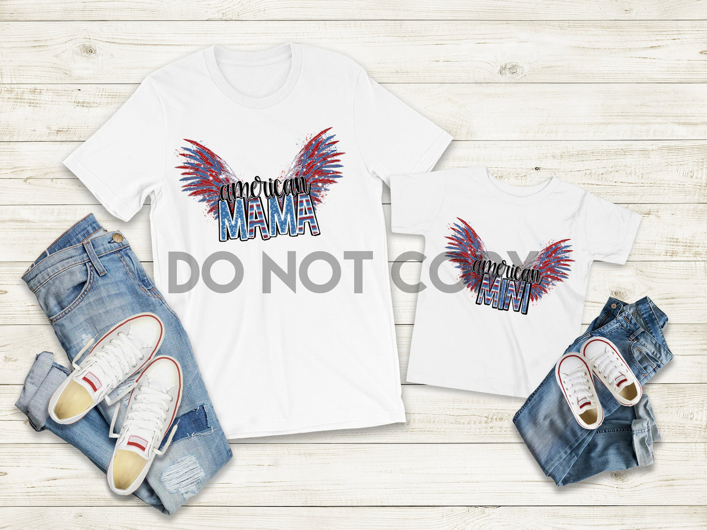 American Mama Wings Dream Print or Sublimation Print