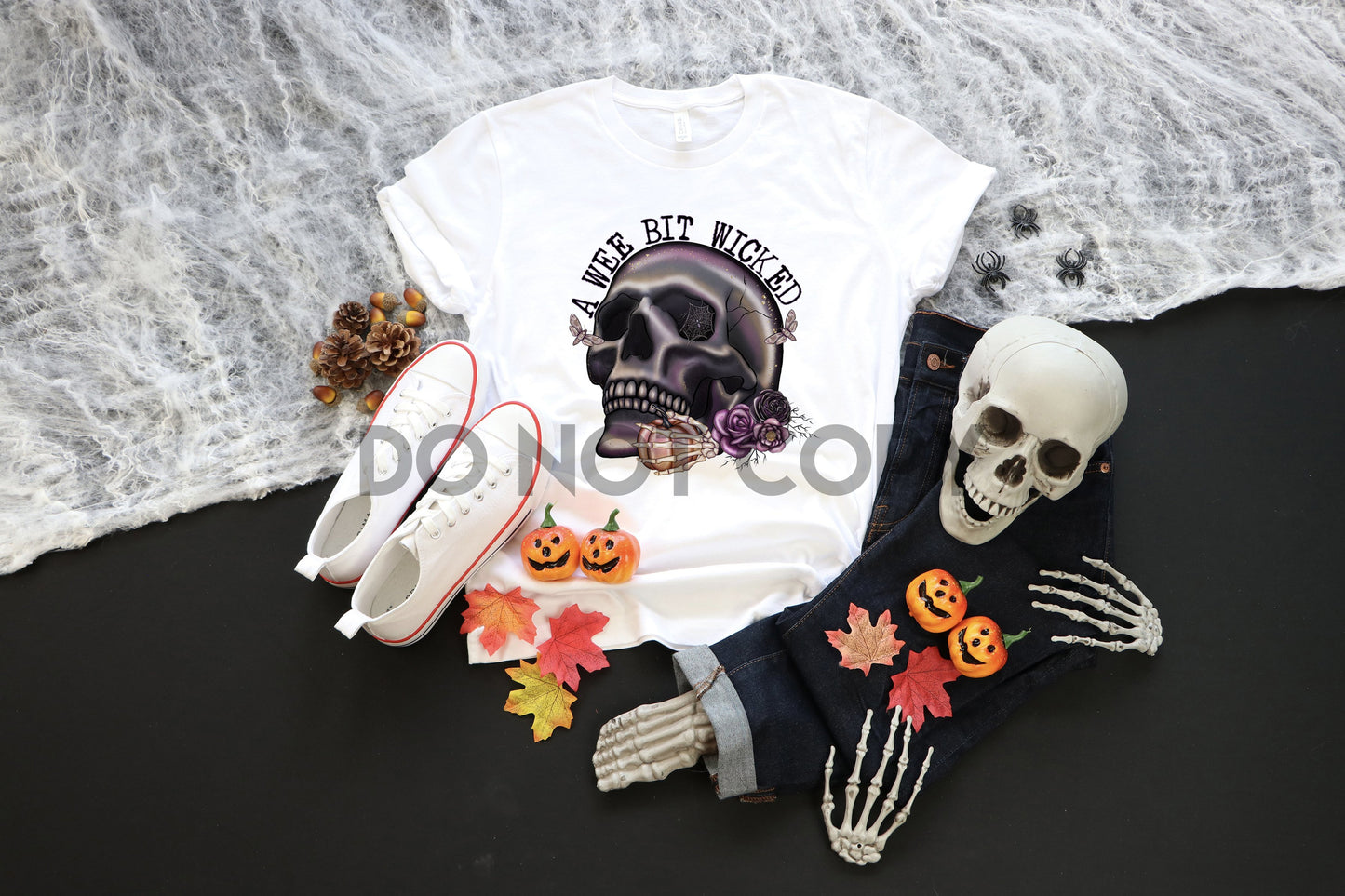 A Wee Bit Wicked Skull Dream Print or Sublimation Print