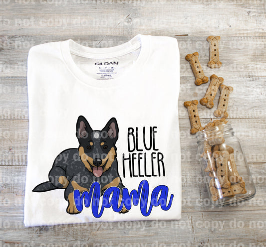 Blue Heeler Mama Sublimation Print