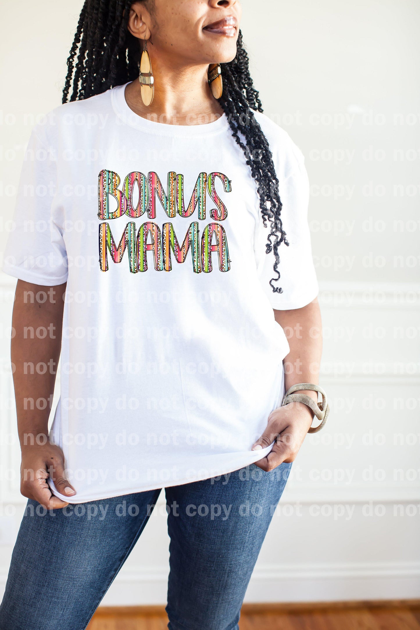 Bonus Mama Leopard Serape Dream Print or Sublimation Print