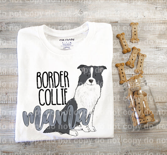 Border Collie Mama Sublimation Print