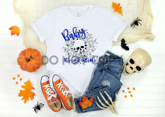Baby It’s Cold Outside Skull Sublimation Print