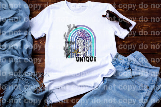 Be Unique Anchor Rainbow Sublimation print