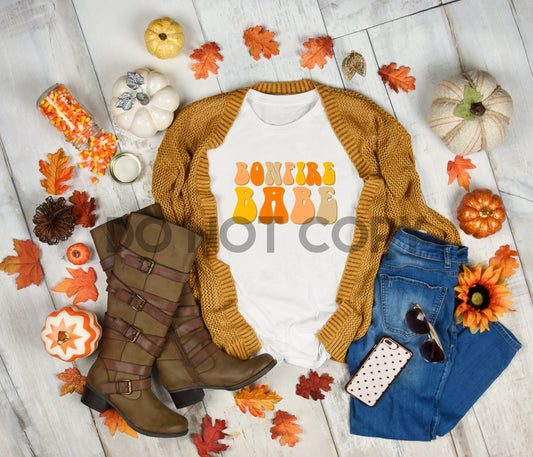 Bonfire Babe Sublimation print