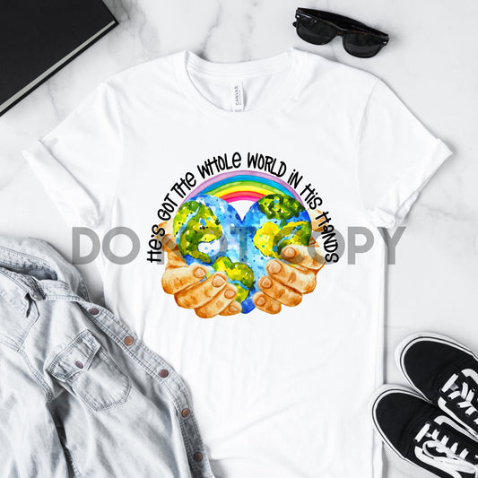 He's got the whole World in His hands Sublimation print