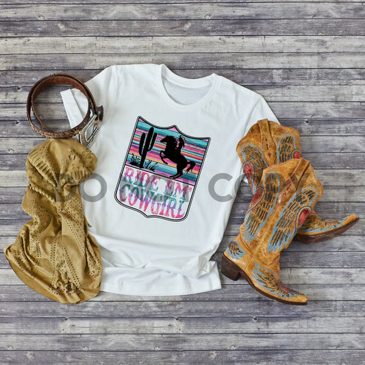 Ride em Cowgirl Sublimation print