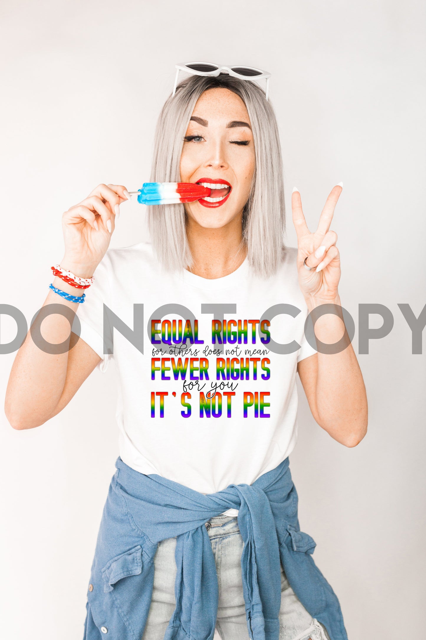 Equal Rights For Others Does Not Mean Fewer Rights For You It's Not Pie Sublimation Print