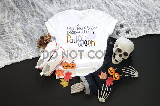 My Favorite Season is Fall-o-ween Sublimation Print