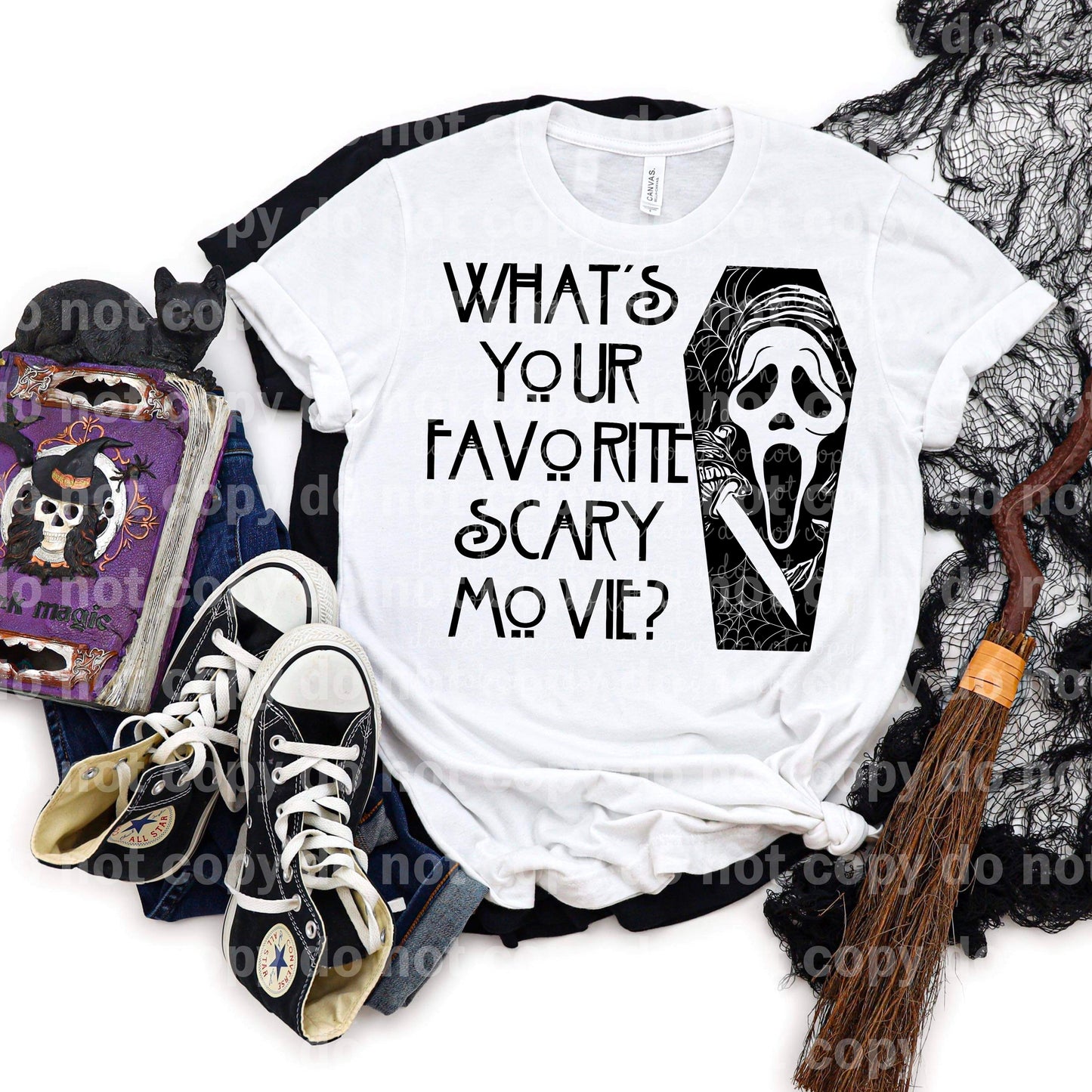 What's Your Favorite Scary Movie? Dream Print or Sublimation Print