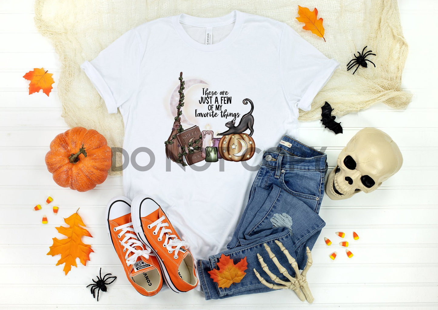 These are Just a Few of my Favorite Things Witchy Halloween Sublimation Print