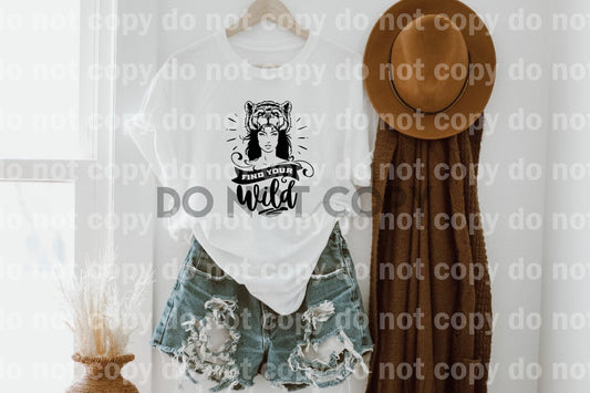 Find Your Wild Sublimation print