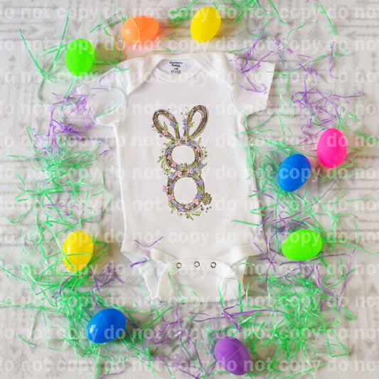 Flower Rabbit Sublimation Print