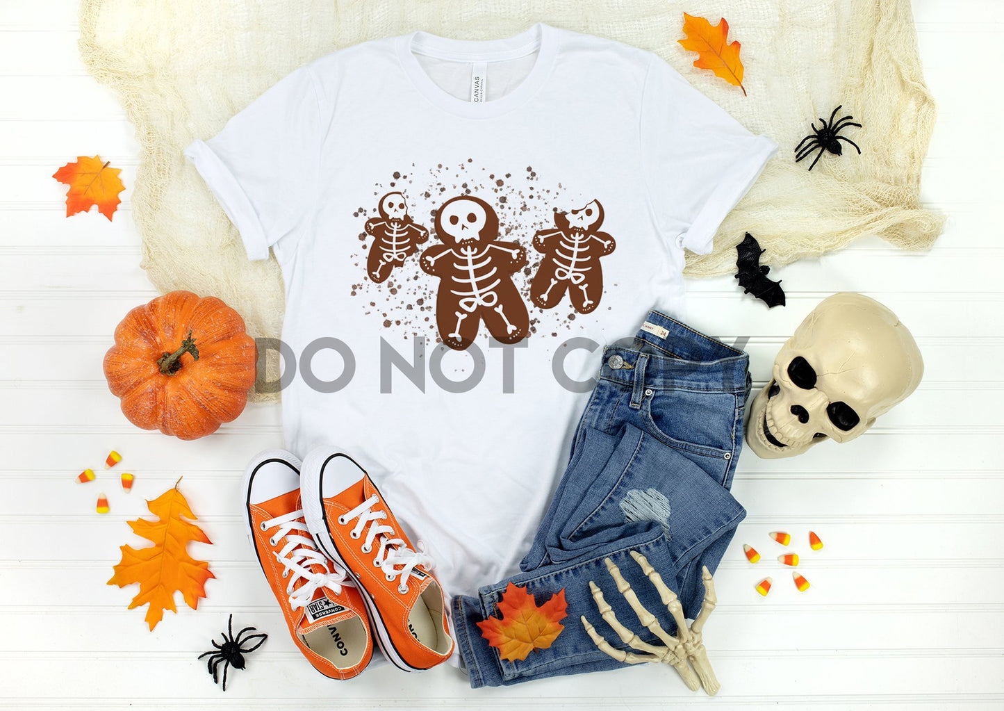 Gingerbread Skeletons Sublimation Print