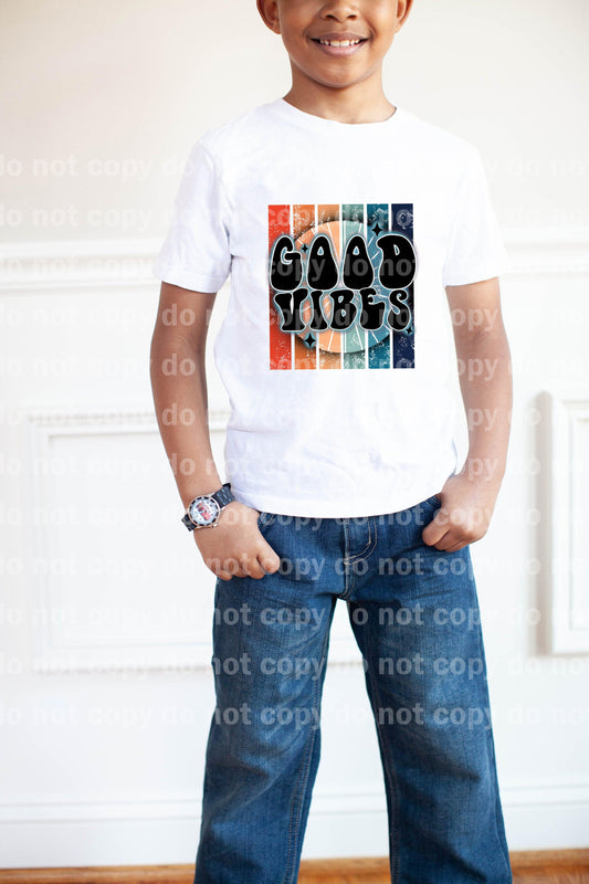 Good Vibes Distress Sublimation print