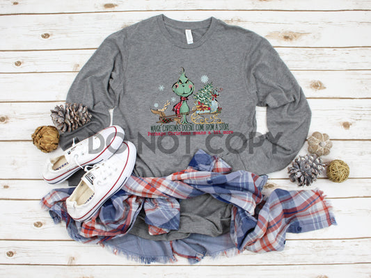 Tal vez la Navidad no venga de una tienda, tal vez la Navidad signifique un poco más: ALTA CALOR Transferencia de serigrafía a todo color 