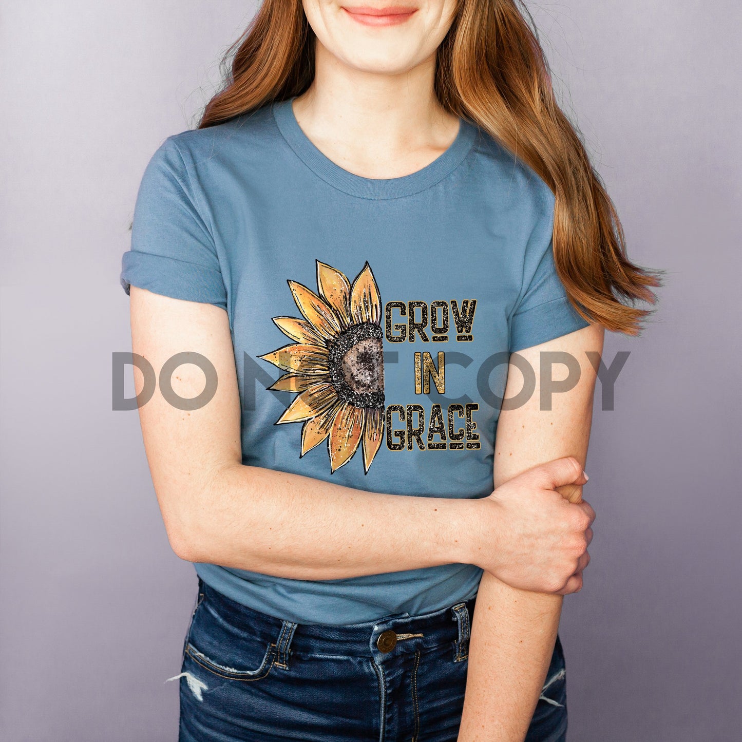 Grow in Grace Sunflower Dream Print or Sublimation Print