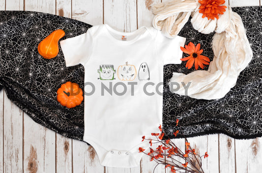 Halloween Squad Sketch Sublimation Print