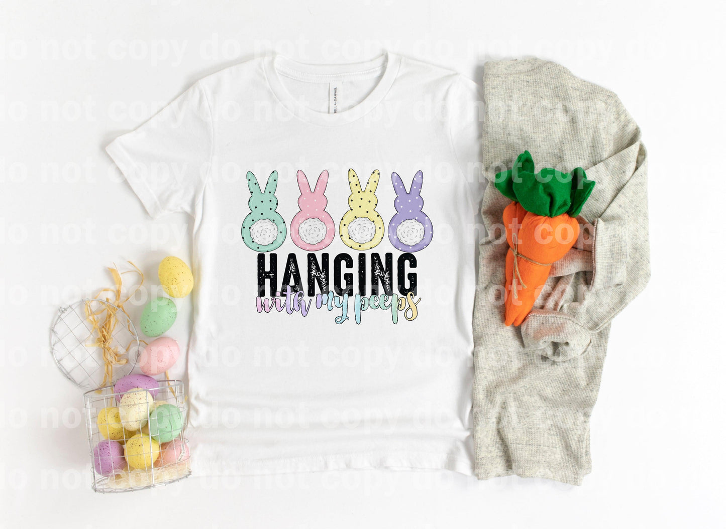 Hanging With My Peeps Sublimation print