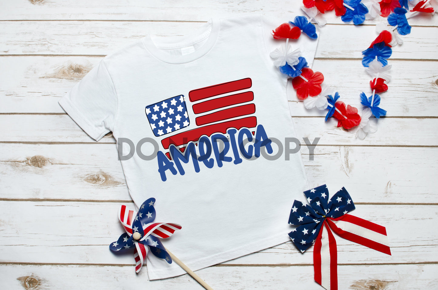 America Flag Dream Print or Sublimation Print