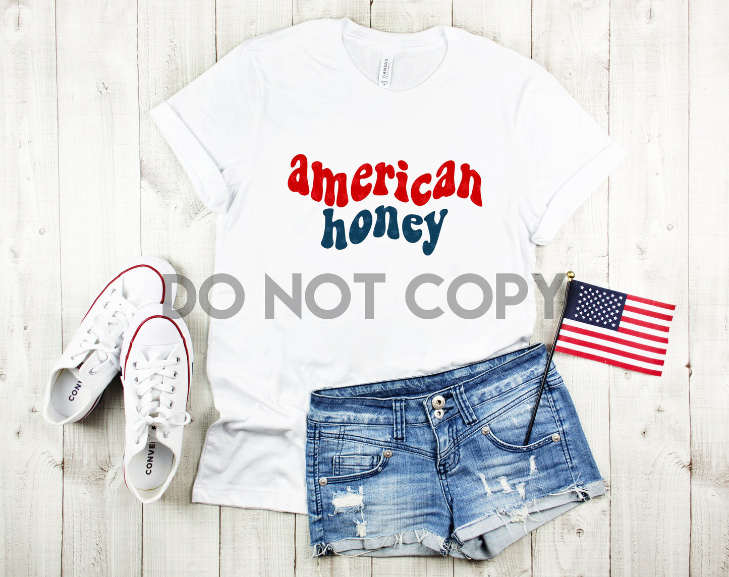 American Honey Squiggle Text Dream Print or Sublimation Print