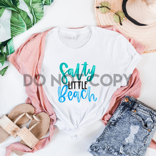 Salty Little Beach Sublimation print