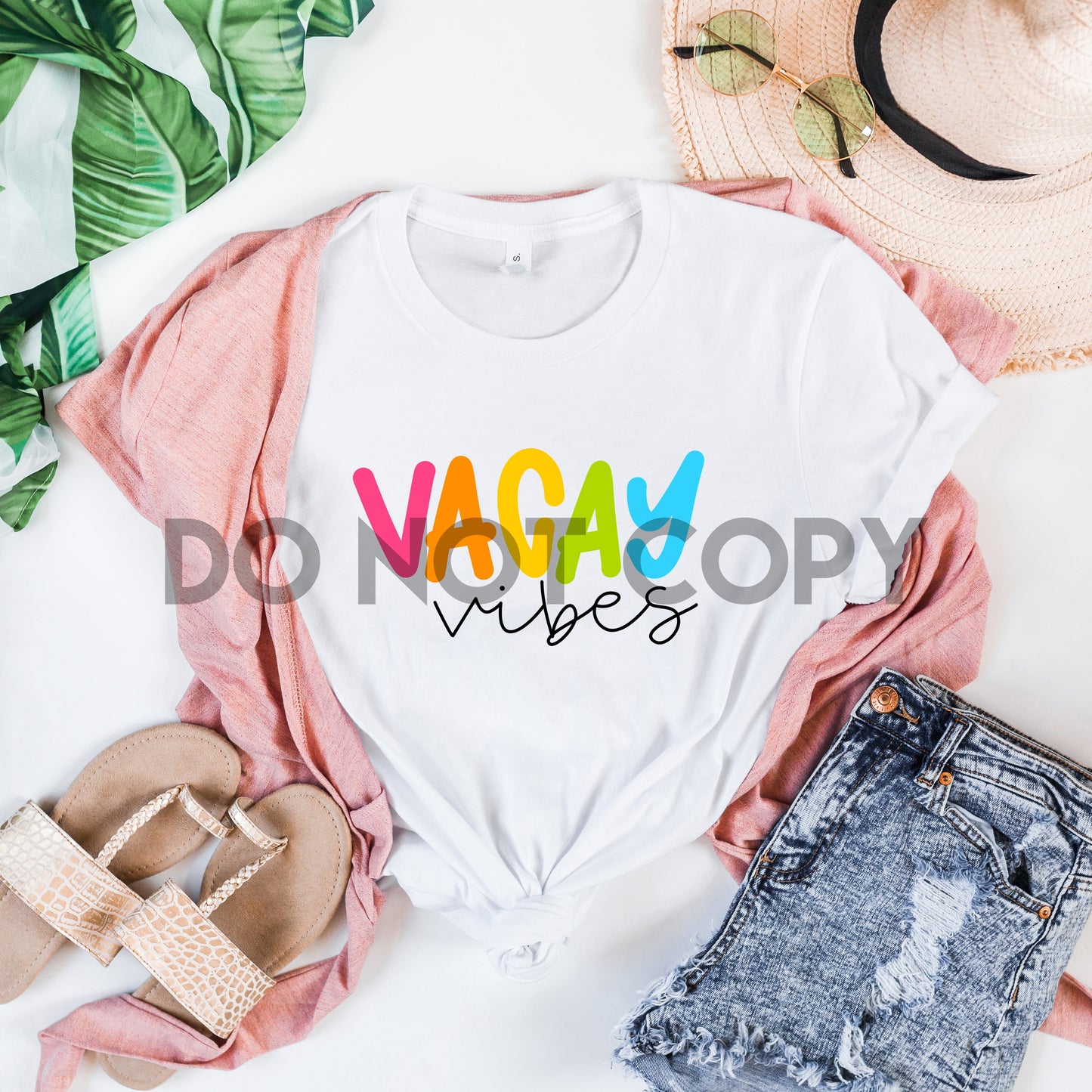 Vacay Vibes Sublimation print