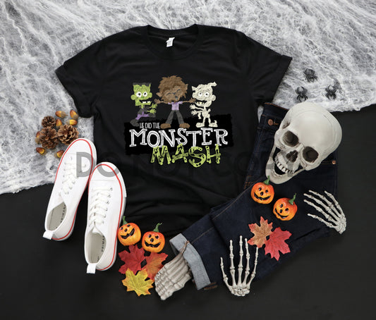 He Did The Monster Mash Dream Print or Sublimation Print
