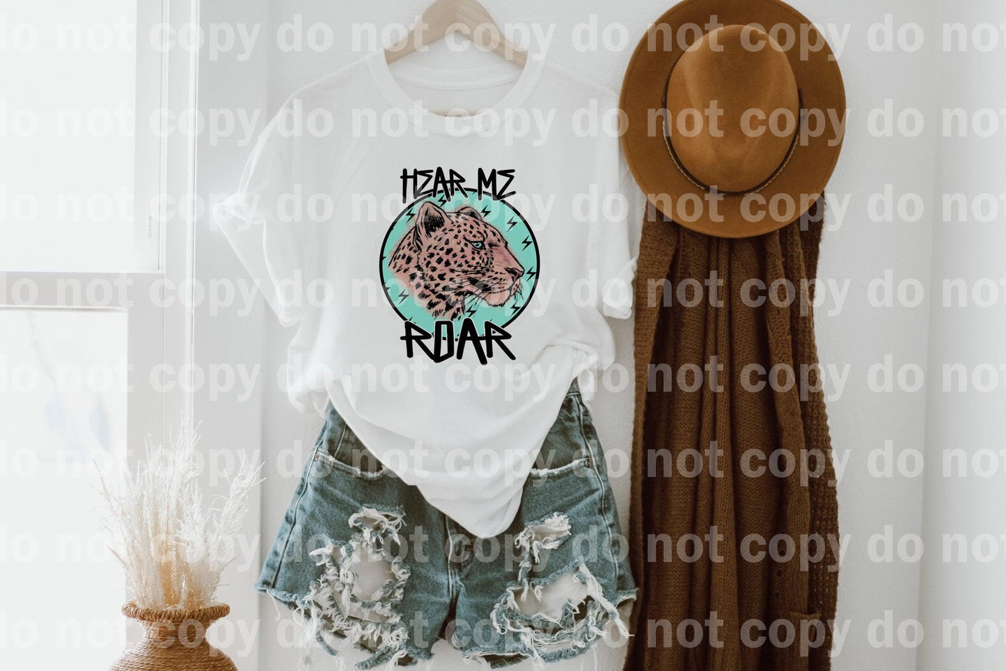 Hear me Roar Sublimation print