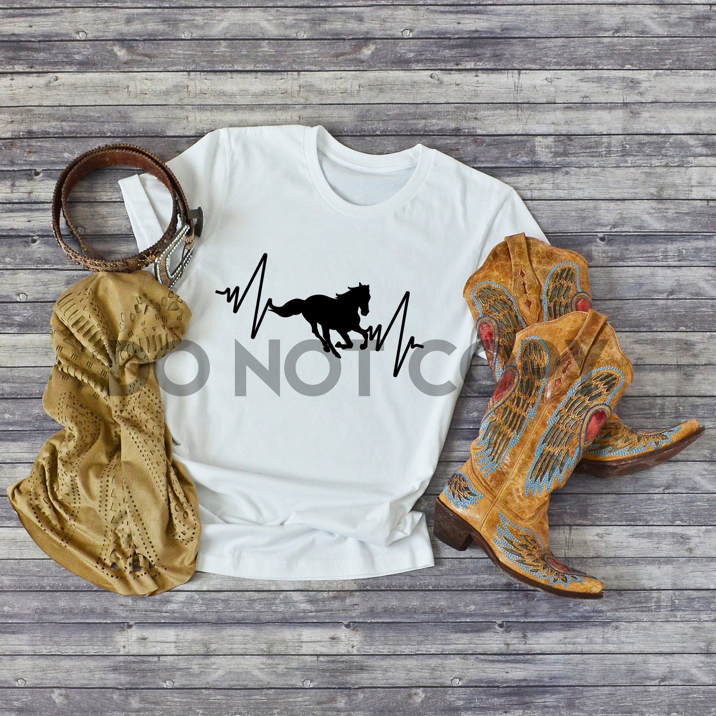 Heartbeat Horse Dream Print or Sublimation Print