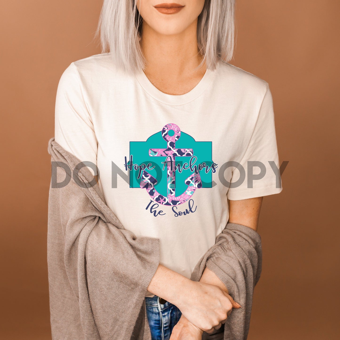 Hope Anchors The Soul Sublimation Print