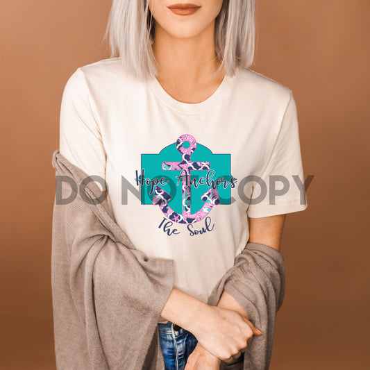 Hope Anchors The Soul Sublimation Print