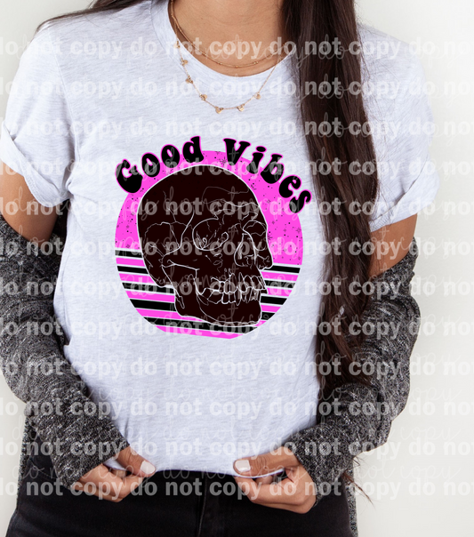 Good Vibes Skull Dream Print or Sublimation Print