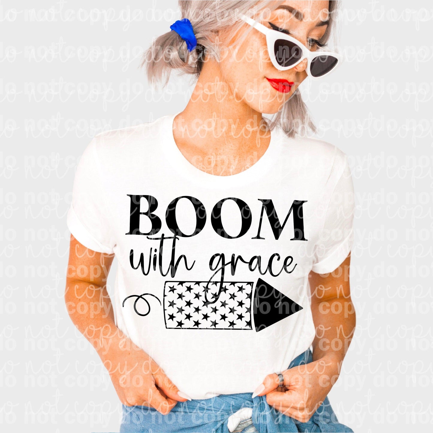 Boom With Grace Fireworks Dream print or Sublimation print