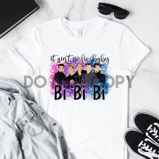 No es ninguna mentira, bebé, soy Bi Bi Bi Bisexual Pride Sublimation Print