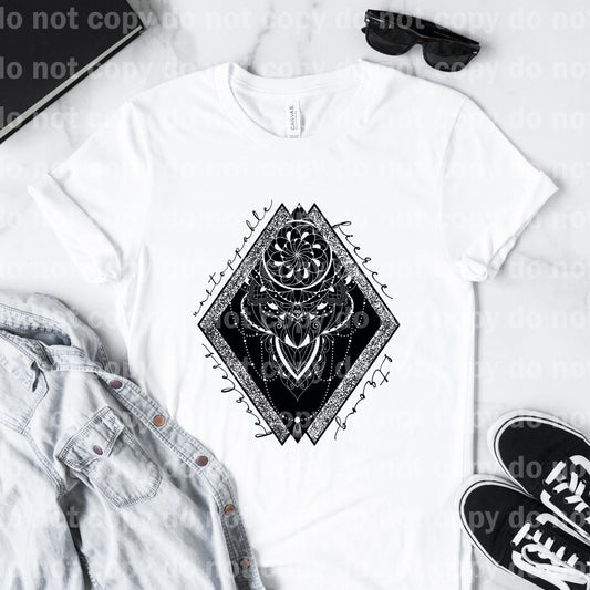 I am Fearless Unstoppable Fierce Strong Sublimation print