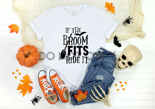 If The Broom Fits Ride it Sublimation Print