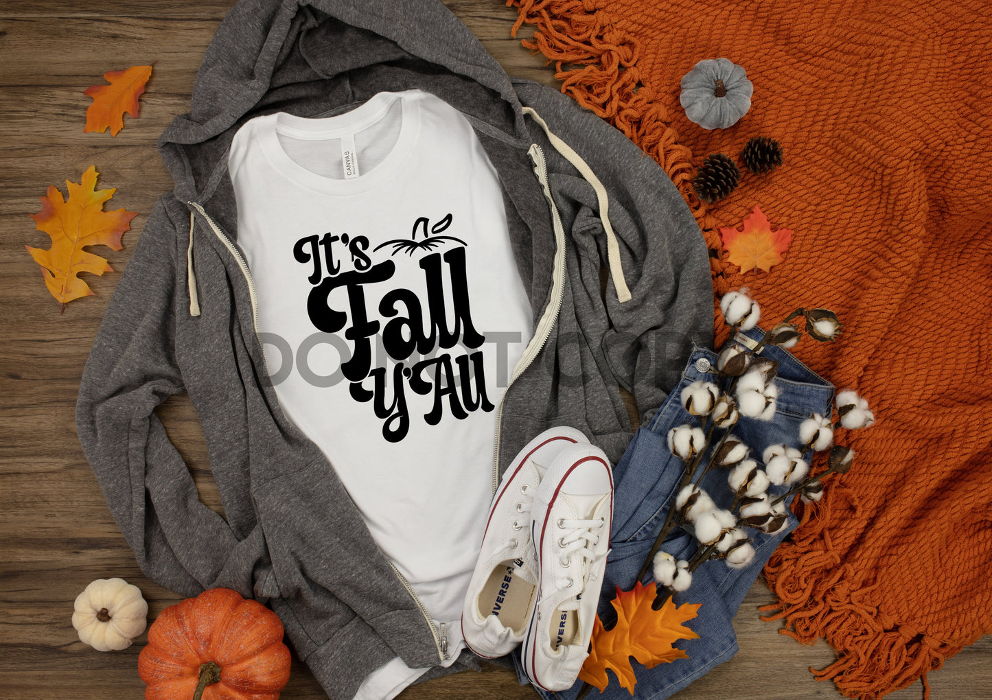 It's Fall Y'all Pumpkin Sublimation print