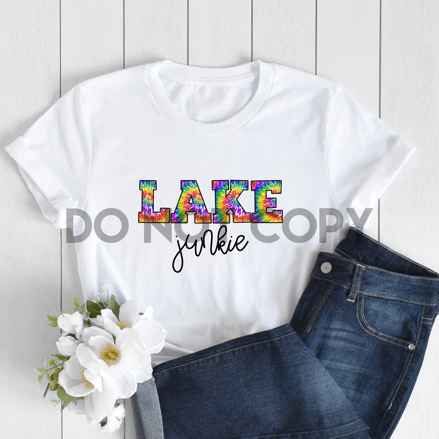 Lake Junkie Tie Dye Sublimation print