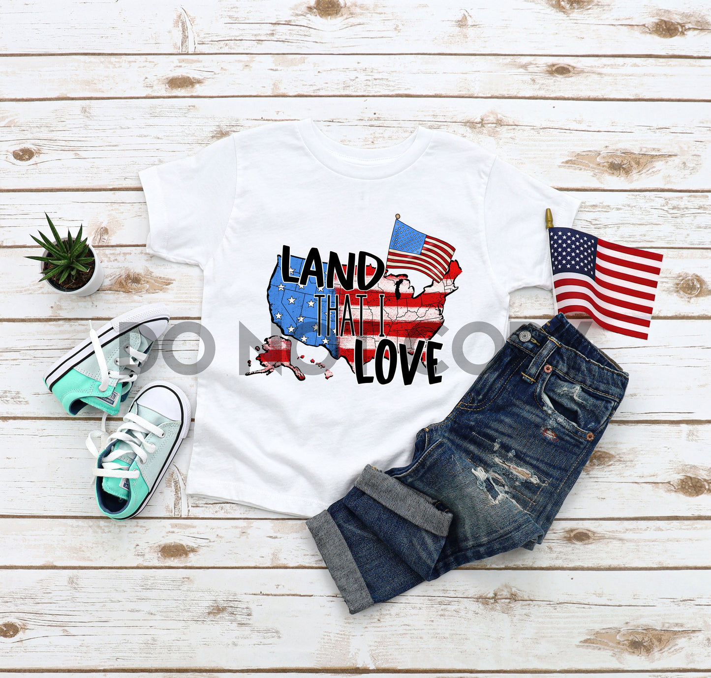 Land That I Love America Sublimation print