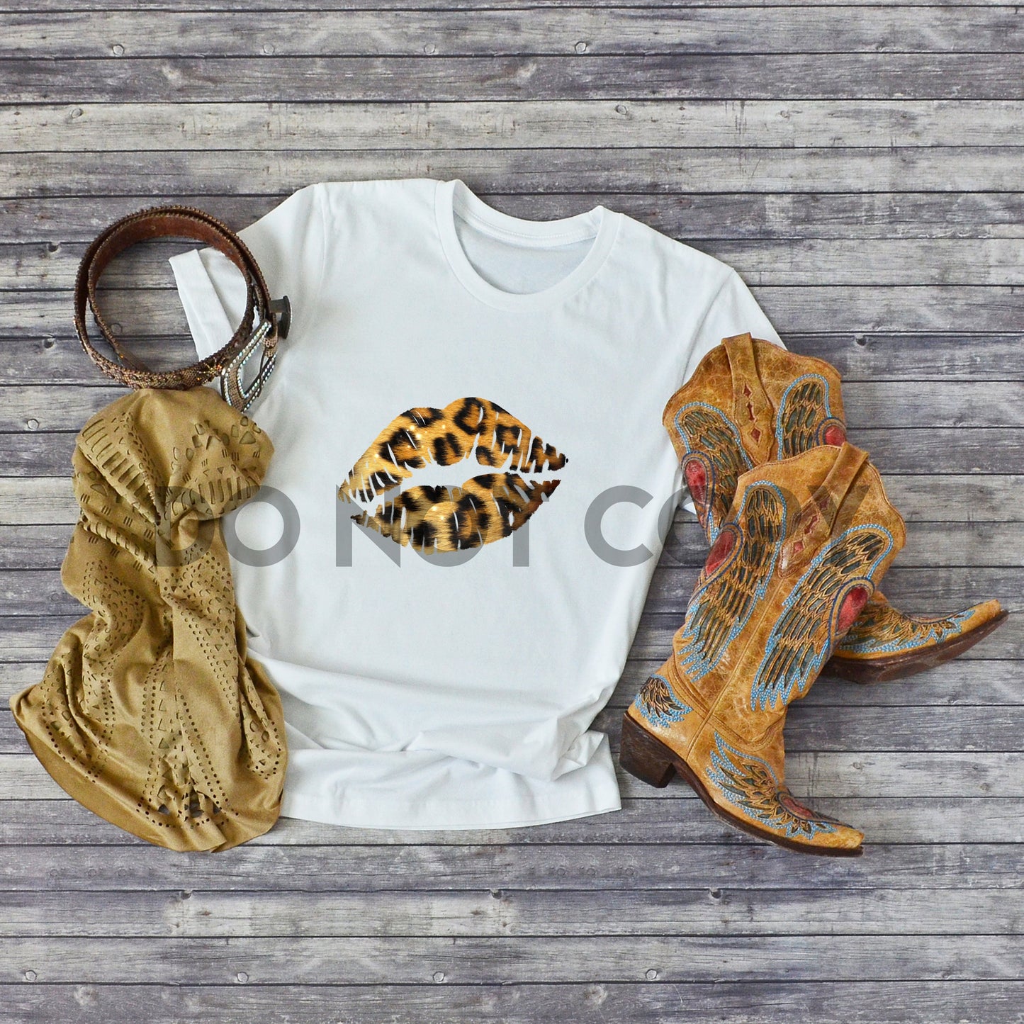 Leopard Lips Sublimation print