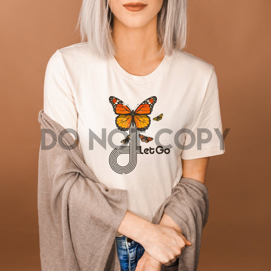 Let Go Butterfly Sublimation Print