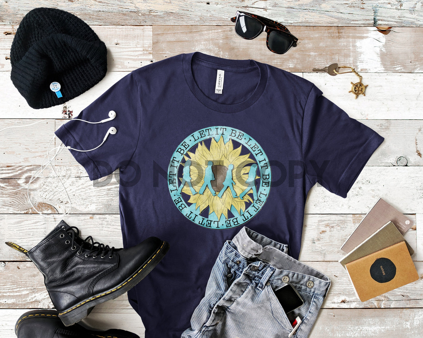 Let It Be Sunflower Dream Print or Sublimation Print