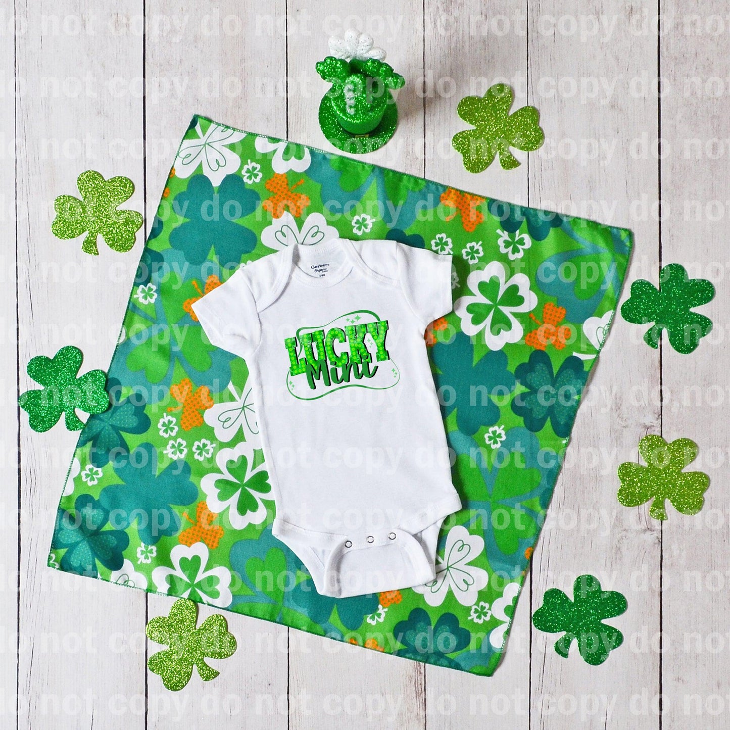 Lucky Mama / Lucky Mini Green Sublimation print