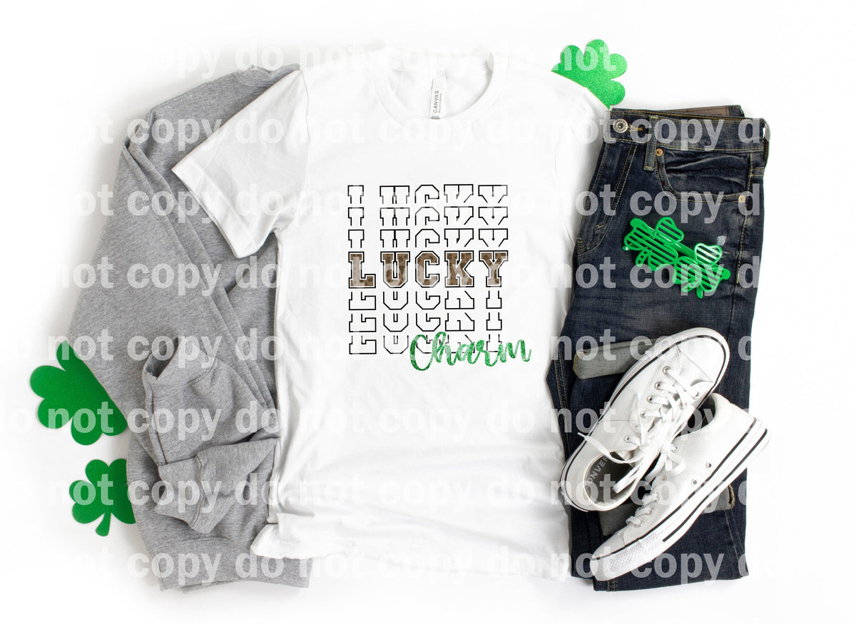 Lucky Charm Word Stack Dream Print or Sublimation Print