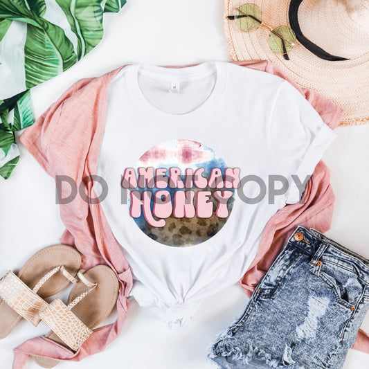 American Honey Baby Pink Leopard Dream Print or Sublimation Print